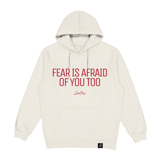 The “Fear is Afraid” (White)